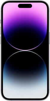 Смартфон Apple A2889 iPhone 14 Pro 256Gb 6Gb темно-фиолетовый моноблок 3G 4G 1Sim 6.1" 1179x2556 iOS 16 48Mpix 802.11 a/b/g/n/ac/ax NFC GPS GSM900/1800 GSM1900 TouchSc Protect от магазина РЭССИ