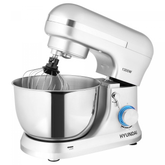 Миксер планетарный Hyundai HYM-S6551 1300Вт серебристый от магазина РЭССИ
