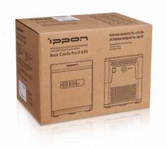 Источник бесперебойного питания Ippon Back Comfo Pro II 650 360Вт 650ВА от магазина РЭССИ