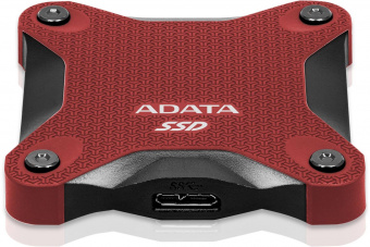 Накопитель SSD A-Data USB 3.0 240Gb ASD600Q-240GU31-CRD SD600Q 1.8" красный от магазина РЭССИ