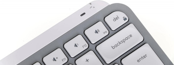 Клавиатура Logitech MX Keys Mini серебристый/белый USB беспроводная BT/Radio LED (920-010499) от магазина РЭССИ