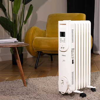 Радиатор масляный Timberk Home Intellect T-OR1507-F10E-WF 1500Вт белый от магазина РЭССИ