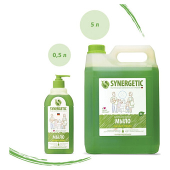 Жидкое мыло Synergetic МИНДАЛЬНОЕ МОЛОЧКО 5 л 4623722258472 105506 от магазина РЭССИ