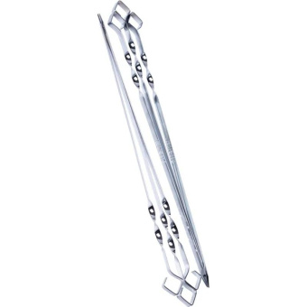 Мангал со складными ножками с 6 шампурами Forester толщина 2 мм 45x25 см в кейсе BC-783M от магазина РЭССИ