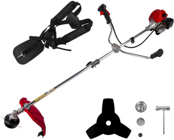 Триммер бензиновый DDE GB26RD 1100Вт 1.5л.с. разбор.штан. реж.эл.:леска/нож упак.:1шт. от магазина РЭССИ