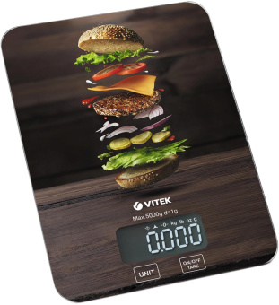 Весы кухонные электронные Vitek Starlight VT-2428 макс.вес:5кг рисунок от магазина РЭССИ