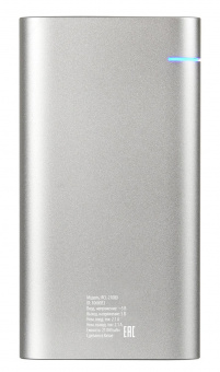 Мобильный аккумулятор Buro RCL-21000 21000mAh 2.1A 2xUSB серебристый от магазина РЭССИ