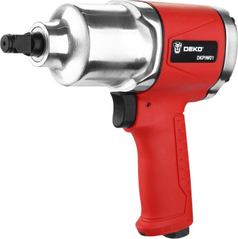 Гайковерт Deko DEKO DKPIW01 204л/мин красный/серебристый от магазина РЭССИ