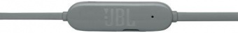 Гарнитура вкладыши JBL Tune 125 серый беспроводные bluetooth в ушной раковине (JBLT125BT) от магазина РЭССИ