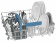 Посудомоечная машина Bosch SMS25GW02E белый (полноразмерная) от магазина РЭССИ