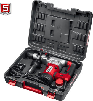 Перфоратор Зубр ПВ-32-1500 ЭВ патрон:SDS-plus уд.:5Дж 1500Вт (кейс в комплекте) от магазина РЭССИ