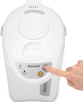 Термопот Maxwell MW-1754 3.3л. 750Вт белый от магазина РЭССИ