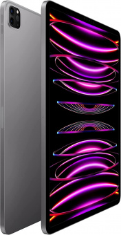 Планшет Apple iPad Pro 2022 A2436 M2 8C RAM8Gb ROM256Gb 12.9" IPS 2732x2048 iOS серый космос 12Mpix 12Mpix BT WiFi Touch 10hr от магазина РЭССИ