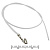 HU 2,54 mm AWG26 0,3m white от магазина РЭССИ