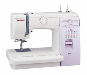 Швейная машина Janome 415 белый от магазина РЭССИ