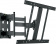 Картинка Кронштейн для телевизора Holder LCD-SU6602-B черный 26"-60" макс.45кг настенный поворот от магазина РЭССИ Кронштейн для телевизора Holder LCD-SU6602-B черный 26"-60" макс.45кг настенный поворот от магазина РЭССИ