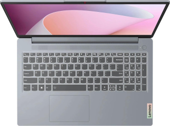 Ноутбук Lenovo IdeaPad Slim 3 15AMN8 Ryzen 5 7520U 8Gb SSD512Gb AMD Radeon 610M 15.6" IPS FHD (1920x1080) Windows 11 Home grey WiFi BT Cam (82XQ00JCRK) от магазина РЭССИ