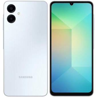 Смартфон Samsung SM-A065F Galaxy A06 128Gb 6Gb голубой моноблок 3G 4G 2Sim 6.7" 720x1600 Android 14 50Mpix 802.11 a/b/g/n/ac GPS GSM900/1800 GSM1900 TouchSc microSD max1024Gb от магазина РЭССИ