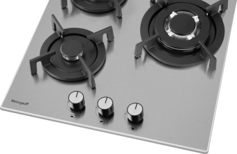 Газовая варочная поверхность Weissgauff HGG 431 XRV нержавеющая сталь от магазина РЭССИ