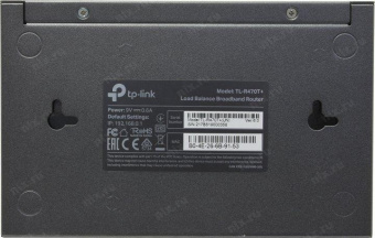 Роутер TP-Link TL-R470T+ 10/100BASE-TX черный от магазина РЭССИ