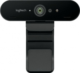 Камера Web Logitech Brio черный 13Mpix (4096x2160) USB3.0 с микрофоном (960-001107) от магазина РЭССИ