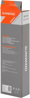 Сетевой фильтр SunWind SW-SP51-B 1.5м (5 розеток) черный (коробка) от магазина РЭССИ