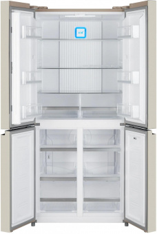 Холодильник Weissgauff WCD 470 Be NoFrost Inverter 2-хкамерн. бежевый (двухкамерный) от магазина РЭССИ