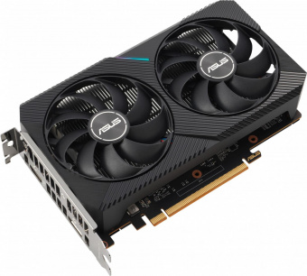 Видеокарта Asus PCI-E 4.0 DUAL-RX6400-4G AMD Radeon RX 6400 4096Mb 64 GDDR6 2039/16000 HDMIx1 DPx1 HDCP Ret от магазина РЭССИ