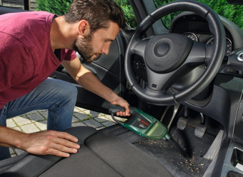 Строительный пылесос Bosch EasyVac12 (уборка: сухая) зеленый от магазина РЭССИ