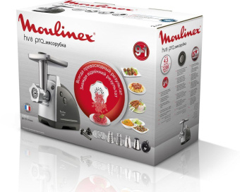 Мясорубка Moulinex ME688832 2200Вт черный от магазина РЭССИ