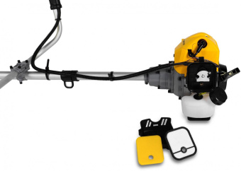 Триммер бензиновый Champion T444S-2 1600Вт 2.2л.с. неразбор.штан. реж.эл.:леска/нож от магазина РЭССИ