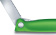 Картинка Нож кухонный Victorinox Swiss Classic (6.7836.F4B) стальной для овощей лезв.110мм серрейт. заточка зеленый блистер от магазина РЭССИ Нож кухонный Victorinox Swiss Classic (6.7836.F4B) стальной для овощей лезв.110мм серрейт. заточка зеленый блистер от магазина РЭССИ