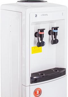 Кулер Aqua Work 0.8 LDR напольный электронный белый/черный от магазина РЭССИ