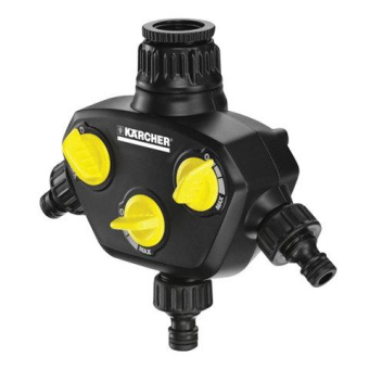 Распределитель Karcher G1 G3/4 Д.вх.1" Д.вых.3/4" черный/желтый (2.645-200.0) от магазина РЭССИ