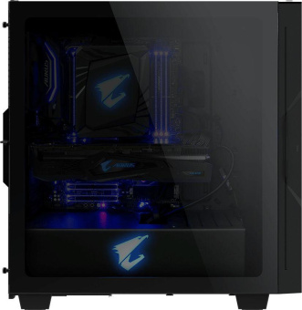 Корпус Gigabyte AORUS С300 GB-AC300G черный без БП ATX 4x120mm 4x140mm 2xUSB3.0 audio bott PSU от магазина РЭССИ