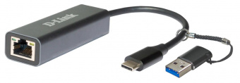 Сетевой адаптер 2.5G Ethernet D-Link DUB-2315/A1A USB Type-C от магазина РЭССИ