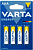 Батарея Varta Longlife power HIGH ENERGY Alkaline LR03 AAA (4шт) блистер от магазина РЭССИ