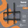 Кронштейн для телевизора Buro MT1 черный 22"-65" макс.35кг настенный наклон от магазина РЭССИ