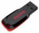 Флеш Диск Sandisk 128Gb Cruzer Blade SDCZ50-128G-B35 USB2.0 черный/красный от магазина РЭССИ