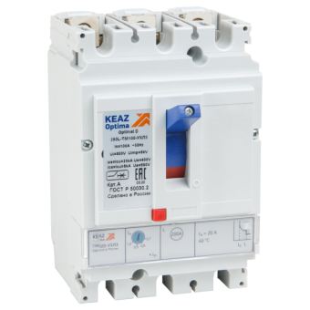 Выключатель автоматический OptiMat D250N-TM063-УХЛ3 от магазина РЭССИ