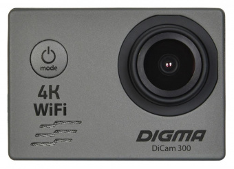 Экшн-камера Digma DiCam 300 серый от магазина РЭССИ