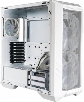 Корпус Cooler Master HAF500 белый без БП ATX 4x120mm 4x140mm 4x200mm 2xUSB3.0 audio bott PSU от магазина РЭССИ