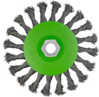 Щетка дисковая по мет. Сибртех 746117 d=125мм d(посад.)=14мм (шлифовальные машины/дрели) (упак.:1шт) от магазина РЭССИ