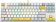 Клавиатура A4Tech Bloody S87 Energy механическая белый/желтый USB for gamer LED (S87 USB ENERGY WHITE) от магазина РЭССИ