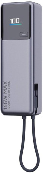 Мобильный аккумулятор Xiaomi BHR9361GL 10000mAh QC/PD 165W 6A USB-C серый от магазина РЭССИ