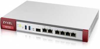 Межсетевой экран Zyxel USG FLEX 200 (USGFLEX200-RU0101F) 10/100/1000BASE-TX/SFP серебристый от магазина РЭССИ