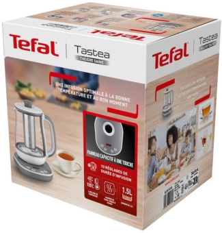 Чайник электрический Tefal BJ551B10 1.5л. белый корпус: стекло/пластик (7211004581) от магазина РЭССИ
