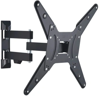 Кронштейн для телевизора Hama 00220824 черный 32"-65" макс.25кг настенный поворот и наклон от магазина РЭССИ