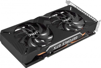 Видеокарта Palit PCI-E PA-GTX1660SUPER GP OC 6G NVIDIA GeForce GTX 1660SUPER 6144Mb 192 GDDR6 1530/14000 DVIx1 HDMIx1 DPx1 HDCP Ret от магазина РЭССИ