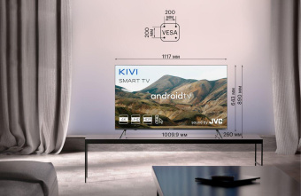 Телевизор LED Kivi 50" 50U740LB черный 4K Ultra HD 60Hz DVB-T DVB-T2 DVB-C WiFi Smart TV от магазина РЭССИ